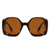 Kaleidos - Oversize Chunky Square Women Fashion Sunglasses