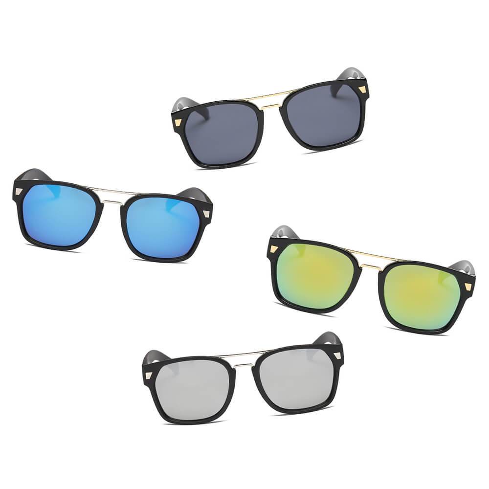 HINDMARSH | Classic Retro Square Frame Fashion Sunglasses