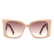 Skydusts - Oversize Square Chunky Fashion Large Women Sunglasses