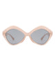 Amethyst - Women Geometric Fashion Hexagonal Cat Eye Sunglasses