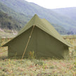 Tente cabane rétro portable en forme de A