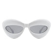 Vexa - Fashion Trendy Cat-Eye Thick Frame Lip Sunglasses