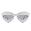 Vexa - Fashion Trendy Cat-Eye Thick Frame Lip Sunglasses