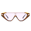 Zedillia - Triangle Mod Irregular Fashion Vintage Geometric Retro Sunglasses