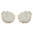 BROOKVILLE | Women Round Cat Eye Oversize Sunglasses