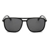 NAPA | Retro Vintage Flat Brow Bar Polarized Square Fashion Sunglasses