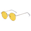 GENEVA | Retro Vintage Metal Round Oval Circle Sunglasses