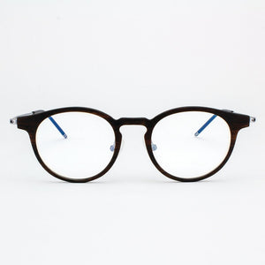 Marion - Featherlight Titanium & Wood Eyeglasses