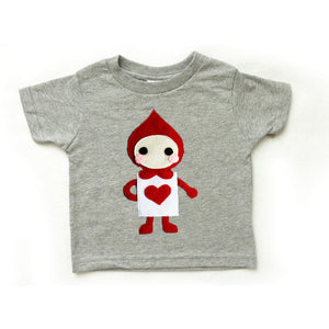 Coeur - L'aventure d'Alice au pays des merveilles - T-shirt pour enfants