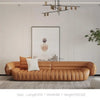 Modern Minimalism Leather Couch