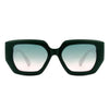 Solstice - Retro Women Geometric Tinted Cat Eye Fashion Sunglasses