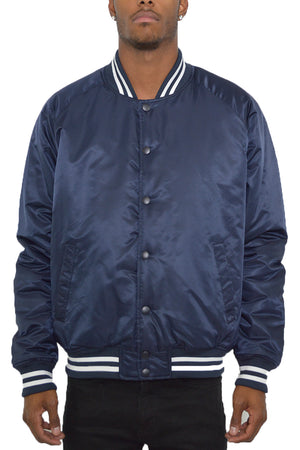 Classic Varsity Windbreaker Bomber Jacket