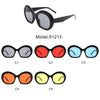 Vanta - Oversized Round Futuristic Oval Glasses Trendy Sunglasses Shades