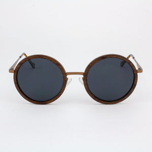 Largo - Metal & Wood Sunglasses