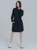 Mooni Drawstring Sweatshirt Dress