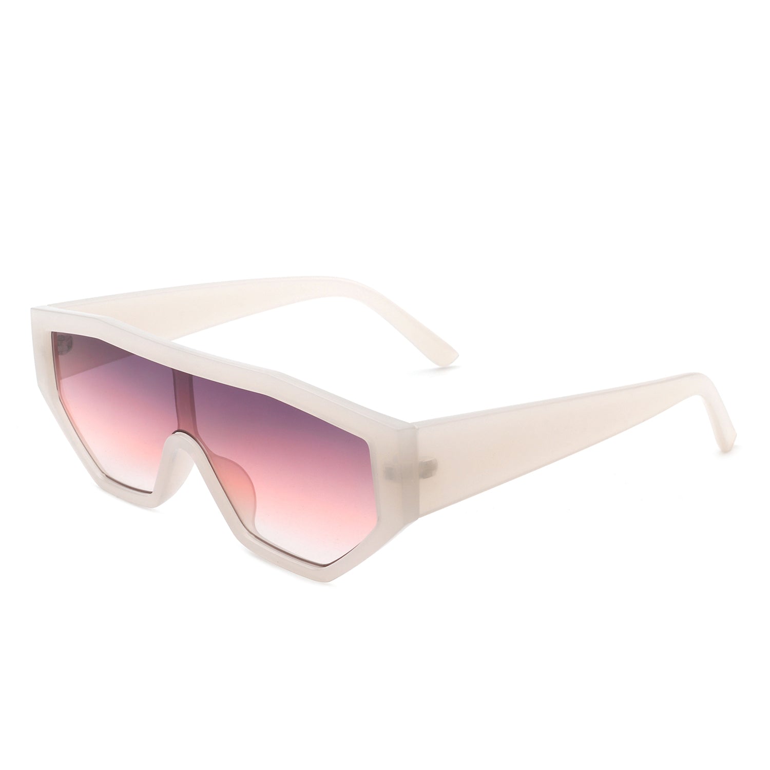 Firelily - Geometric Square Futuristic Fashion Sunglasses