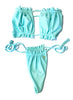 Candy Bandeau Top & Thong Bottom - Mint Green