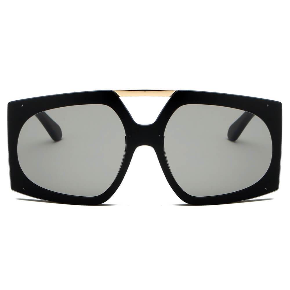 ESSEN | Women Vogue Fashion Square Oversize Sunglasses