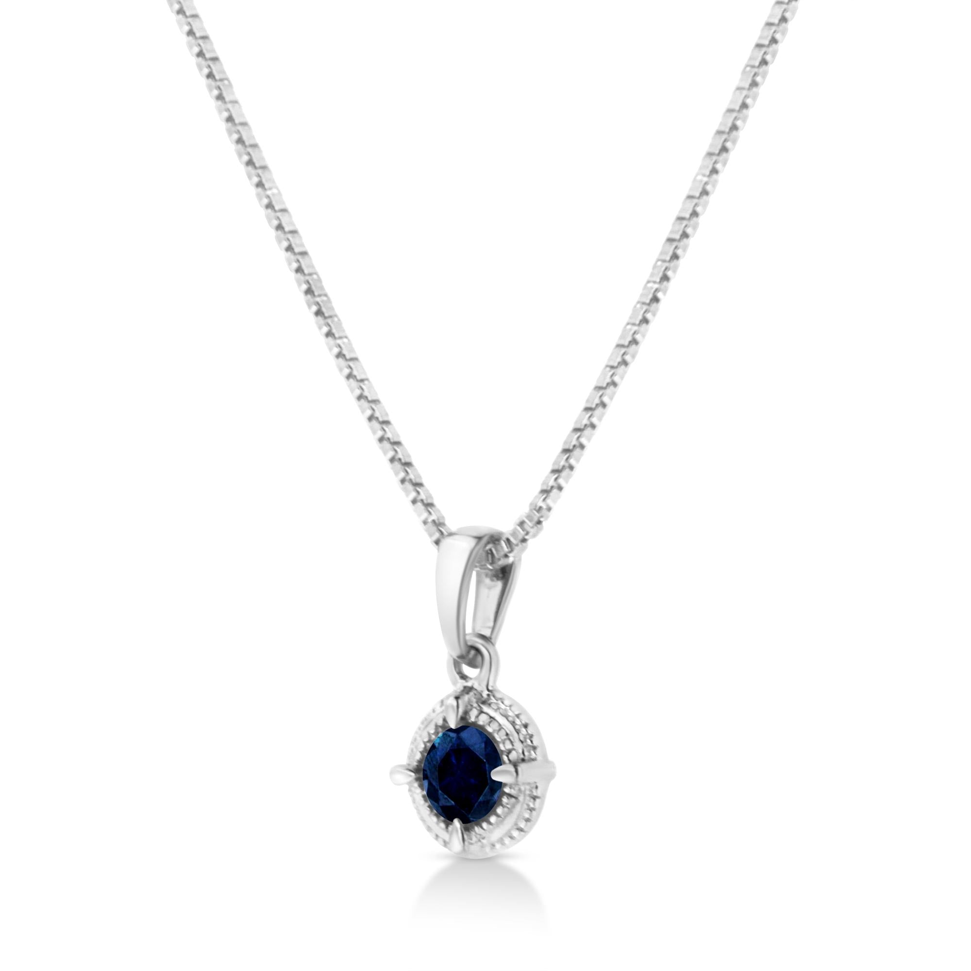 Solitaire diamant de couleur traité en argent sterling .925 18