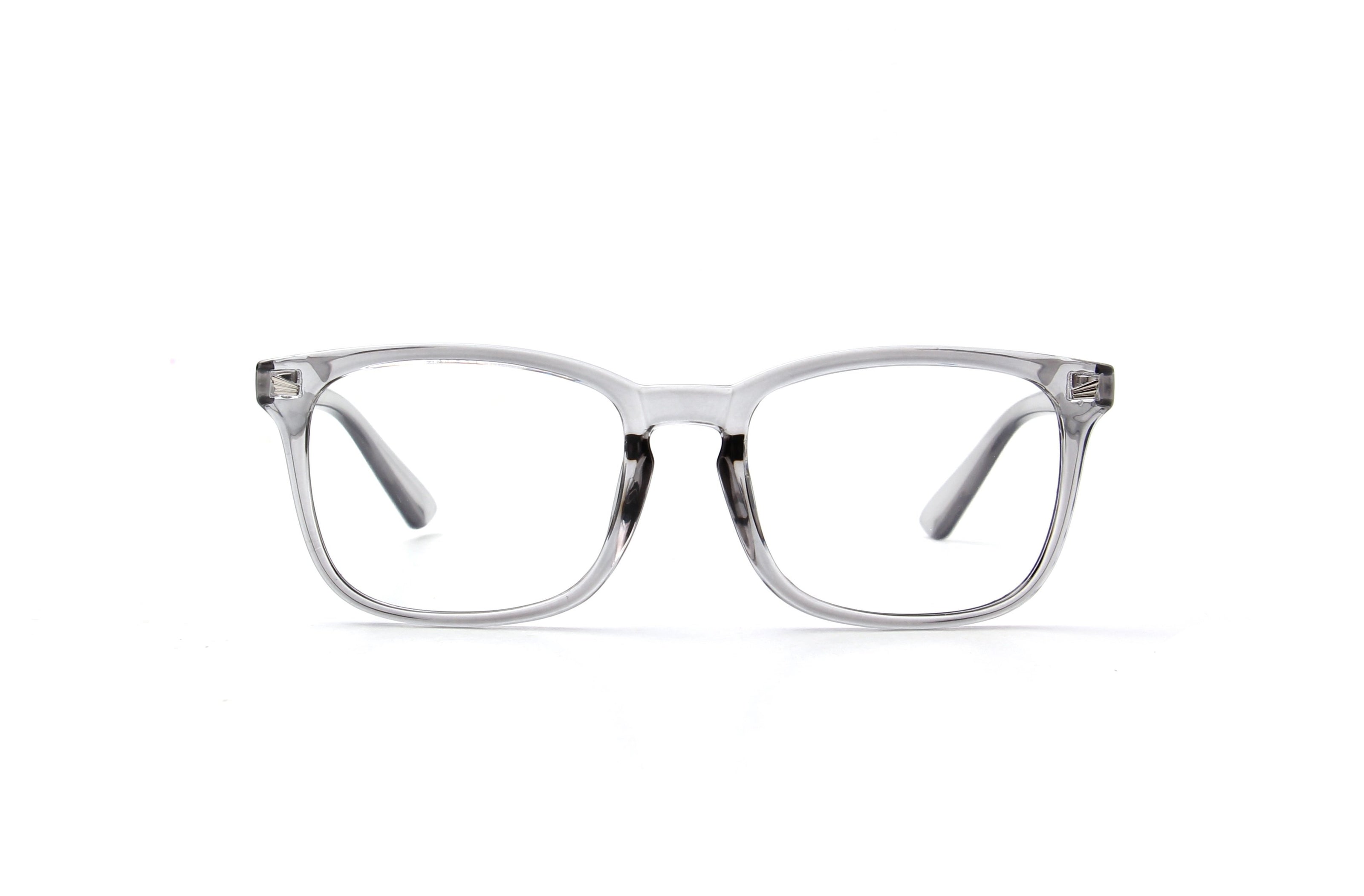 Venezia | Classic Rectangle Horn Rimmed Blue Light Blocker Glasses