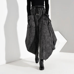 Keina Denim Wide Leg Pants