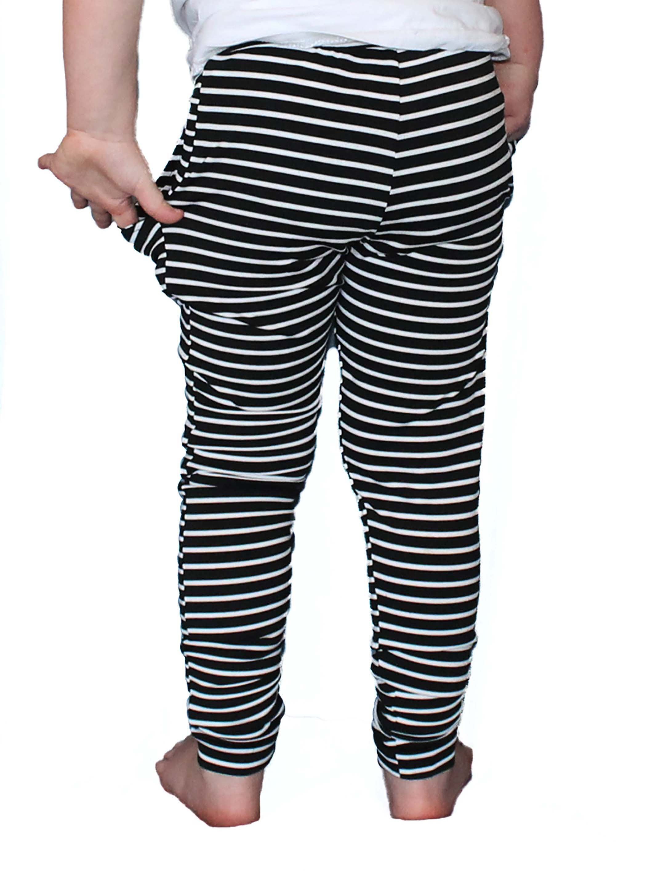 Lightweight Fitted Stripe - Pocket Joggers - Kids