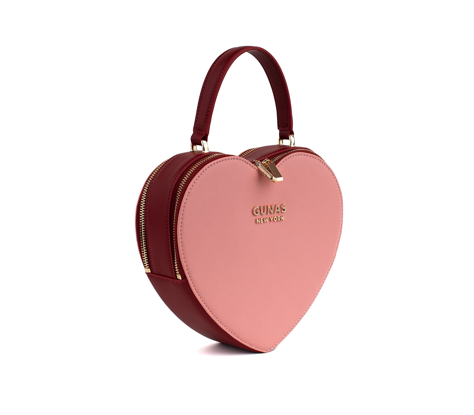 Sweetheart - Red & Pink Vegan Crossbody Bag