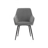 Hakon Dining Chair - Grey Velvet