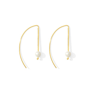 Freshwater Pearl Hook Earrings