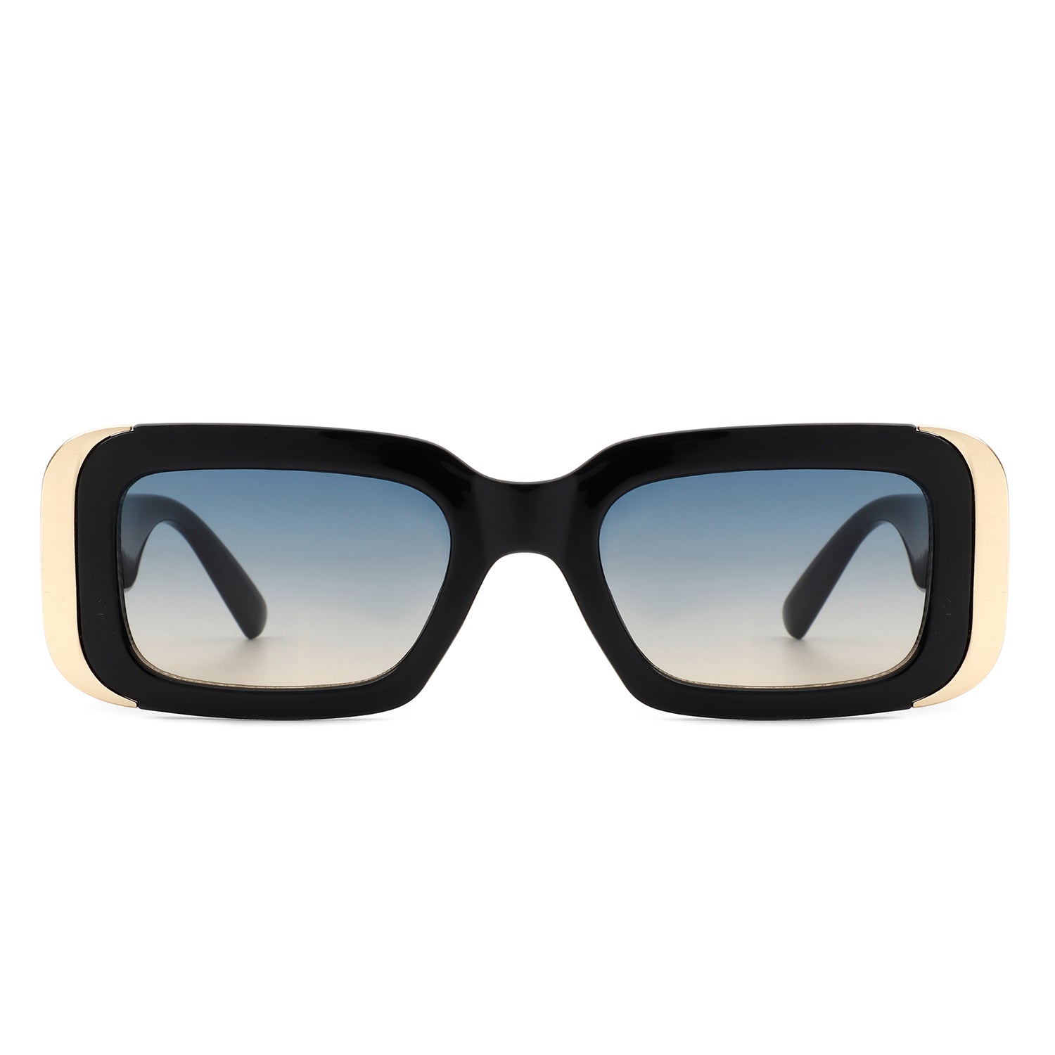 Quixotic - Rectangle Narrow Fashion Tinted Square Sunglasses