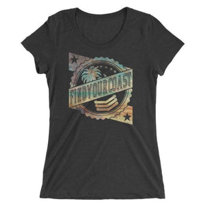 Women's FYC Badge Triblend Short Sleeve Tee