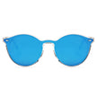 CROSBY | Unisex Fashion Retro Round Horn Rimmed Sunglasses