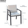 HIGOLD 6801 Nofi Dining Chair 2 pieces