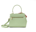 Cottontail - Mint & Light Pink Vegan Leather Bag