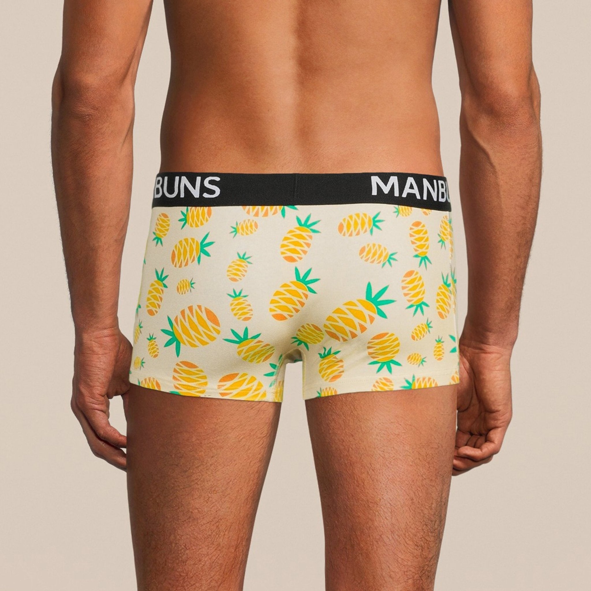 Men's Pineapple Boxer Trunk Underwear