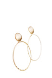 Jenn Gold Hoop Earrings