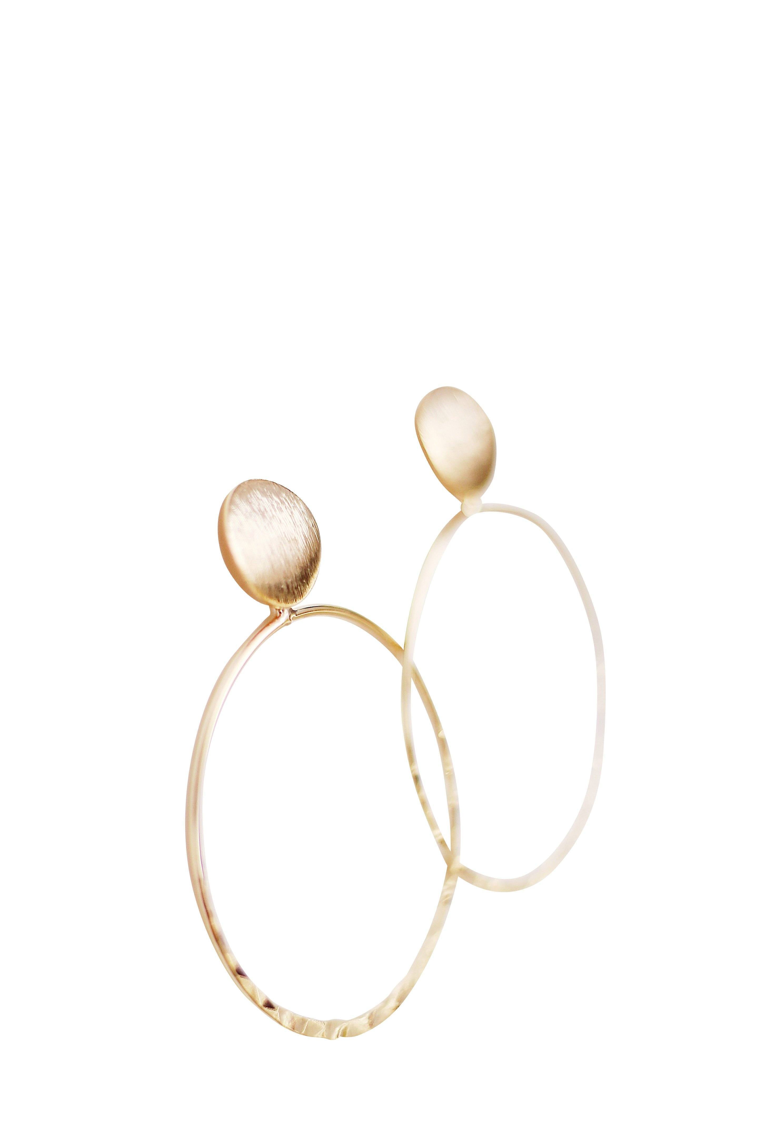 Jenn Gold Hoop Earrings