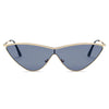 SUSTYA -  Women Fashion Tinted Cat Eye Sunglasses