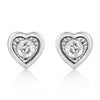 .925 Sterling Silver 1/10 Cttw Miracle-Set Diamond