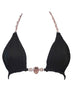 Tessa Triangle Top - Black