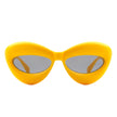 Vexa - Fashion Trendy Cat-Eye Thick Frame Lip Sunglasses