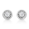 .925 Sterling Silver 1/10 Cttw Miracle-Set Diamond