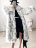 Winter Leopard Print Faux Fur Coats