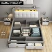 Multifunctional Bed Frame With Storage