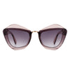 Infernia - Women Square Fashion Irregular Cat Eye Sunglasses