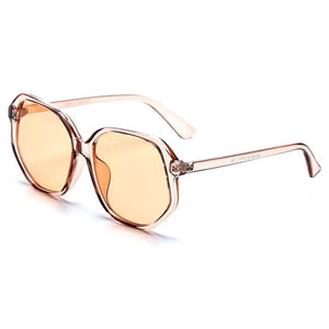 JOLIET | Women Geometric Round Oversized Fashion Sunglasses