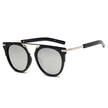 HANOVER | Unisex Fashion Brow-Bar Round Sunglasses