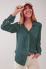 Satin Shirt in Green