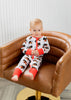 Tree-Mendous Christmas - Red - Long Sleeve Zipper Sleep Romper