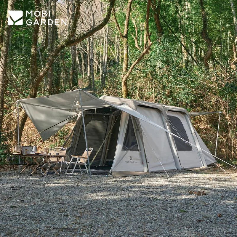 Colonne d'air gonflable intégrée par PVC de tente de camping extérieure